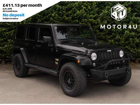 Jeep Wrangler Sahara Unlimited Convertible 3.6 Automatic Petrol
