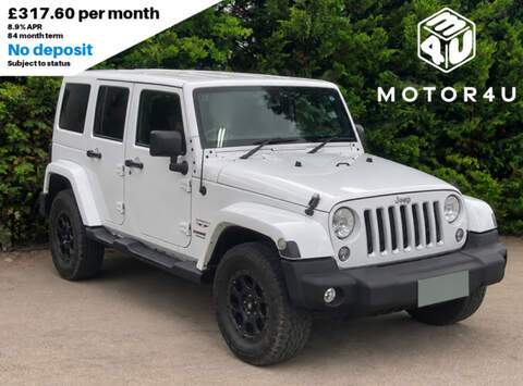Jeep Wrangler Sahara Unlimited Convertible 3.6 Automatic Petrol