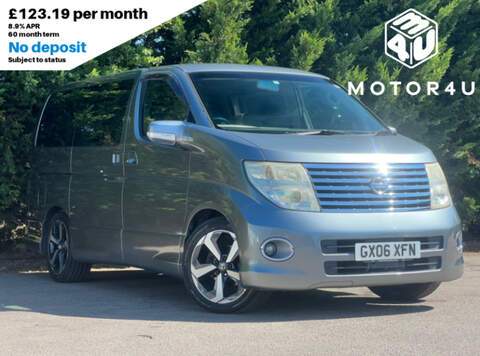 Nissan ELGRAND 350HIGHWAY STAR 1.8 VVT-h Excel CVT Euro 6 (s/s) 5dr 1.8 Automatic Petrol HybridA