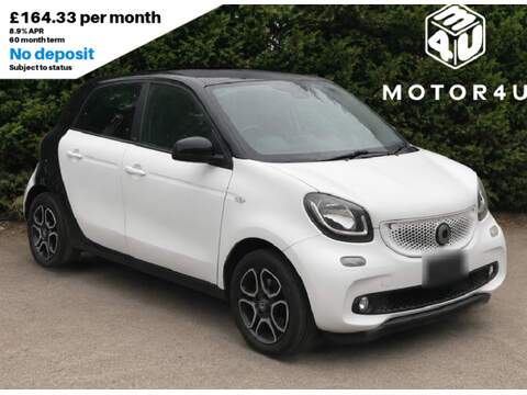 Smart Forfour Prime 1.0 5dr Hatchback Automatic Petrol