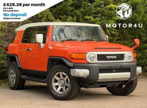 Toyota FJ Cruiser TX L Package SUV 2.8 Automatic Diesel