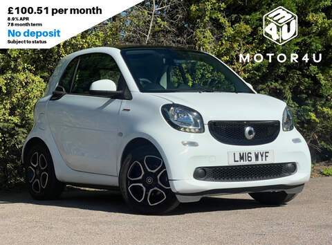 Smart fortwo 1.0 MHD Passion Coupe 2dr Petrol SoftTouch Euro 5 (s/s) (71 bhp)