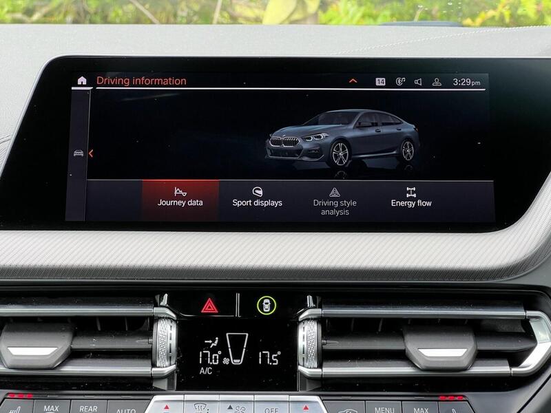 BMW 2 SERIES GRAN COUPE 2 SERIES GRAN COUPE 1.5 218I M SPORT GRAN COUPE 4d 135 BHP 1 OWNER|PARK DISTANCE F/R|H/SEATS - U8803