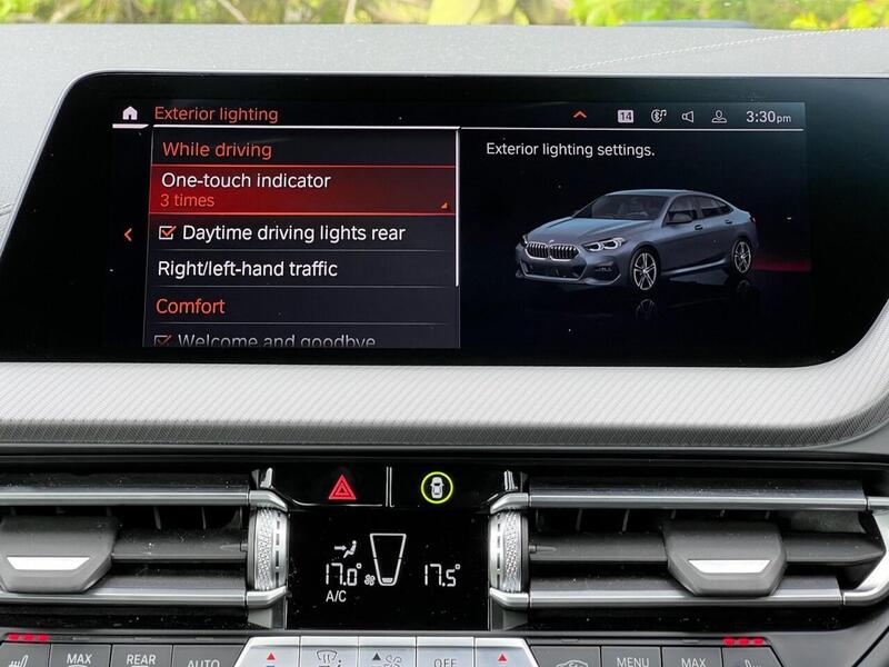 BMW 2 SERIES GRAN COUPE 2 SERIES GRAN COUPE 1.5 218I M SPORT GRAN COUPE 4d 135 BHP 1 OWNER|PARK DISTANCE F/R|H/SEATS - U8803