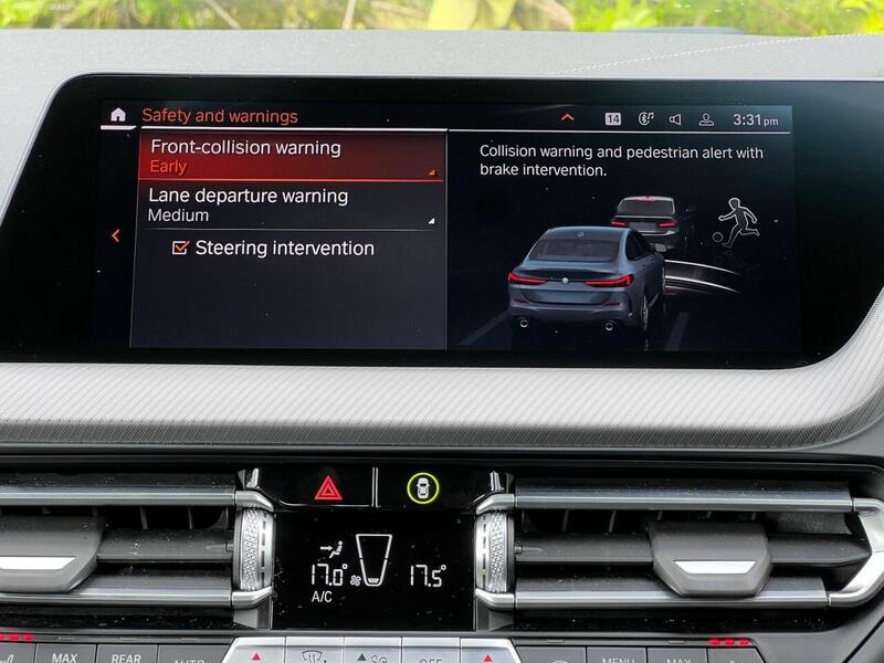 BMW 2 SERIES GRAN COUPE 2 SERIES GRAN COUPE 1.5 218I M SPORT GRAN COUPE 4d 135 BHP 1 OWNER|PARK DISTANCE F/R|H/SEATS - U8803