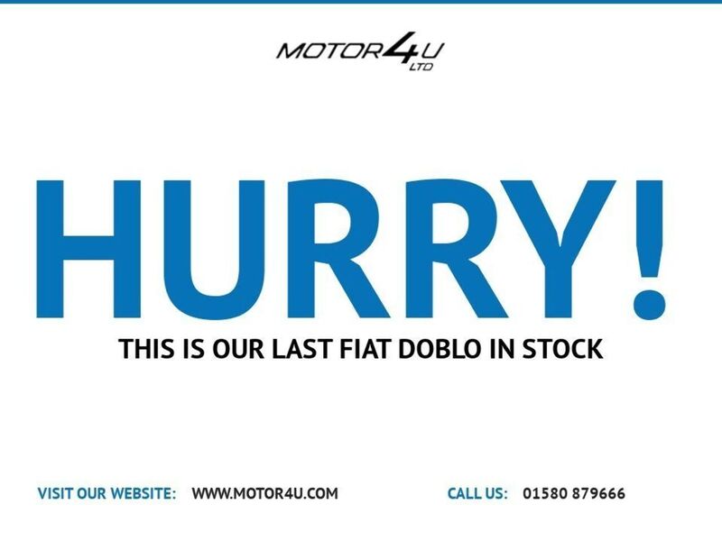 FIAT DOBLO 1.6 16V SX MAXI MULTIJET II 105 BHP 1 OWNER FROM NEW|PARK DISTANCE PANEL VAN Manual Diesel | PARK - U9218