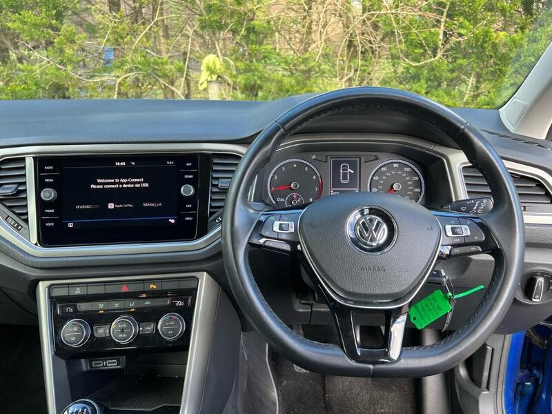 VOLKSWAGEN T-ROC 1.0 SE TSI 5d 114 BHP 1 OWNER FROM NEW|FULL HISTORY - U9349