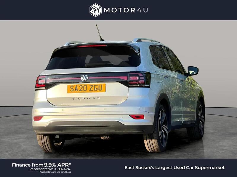 VOLKSWAGEN T-CROSS 1.6 R-LINE TDI 5d 94 BHP 1 OWNER FROM NEW|PARK DISTANCE F/R Hatchback Manual Diesel - U9428