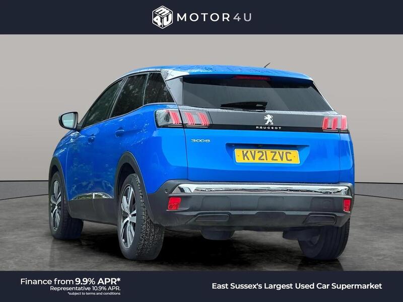 PEUGEOT 3008 1.5 BLUEHDI S/S ALLURE 5d 129 BHP 1 OWNER FROM NEW|VAT QUALIFYING - U9594
