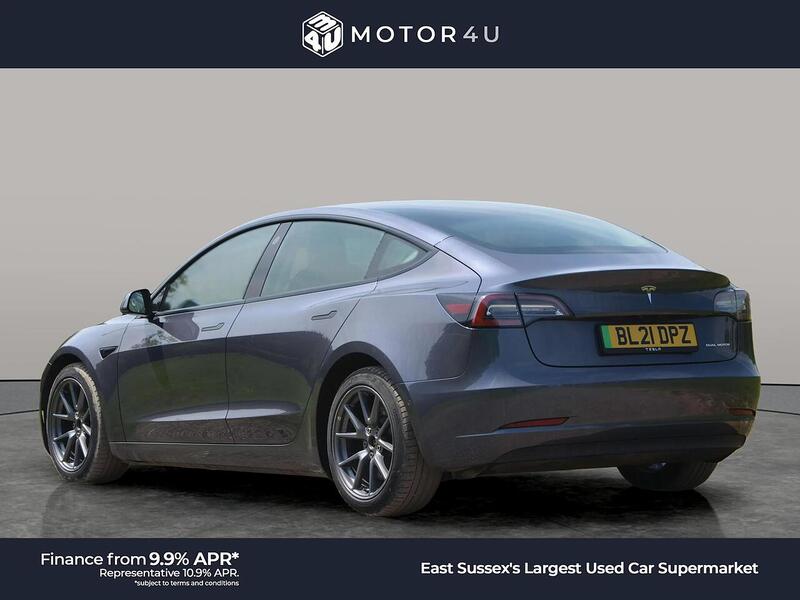 Tesla Model 3 (Dual Motor) Long Range Saloon 4dr Electric Auto 4WDE (346 ps) | PAN ROOF|COLD PACK|R/CAM - U9768
