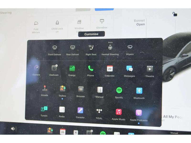 Tesla Model 3 (Dual Motor) Long Range Saloon 4dr Electric Auto 4WDE (346 ps) | PAN ROOF|COLD PACK|R/CAM - U9768