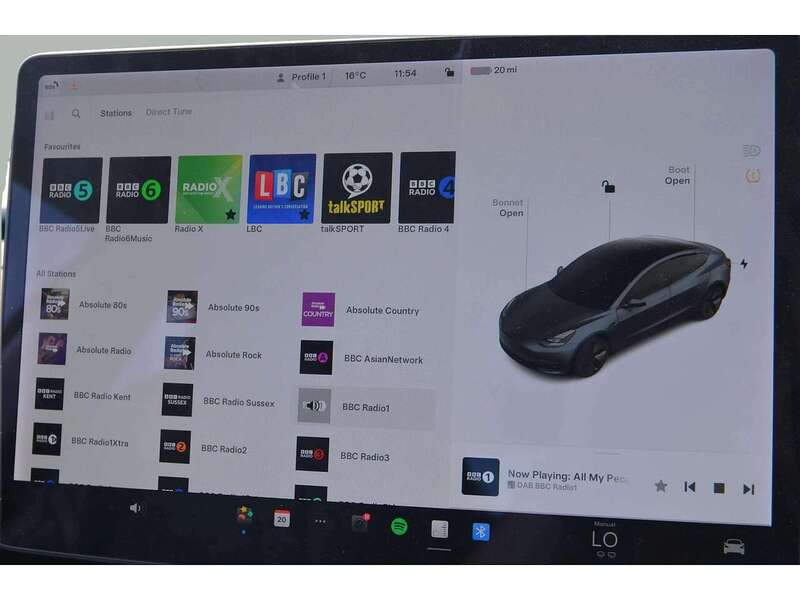 Tesla Model 3 (Dual Motor) Long Range Saloon 4dr Electric Auto 4WDE (346 ps) | PAN ROOF|COLD PACK|R/CAM - U9768