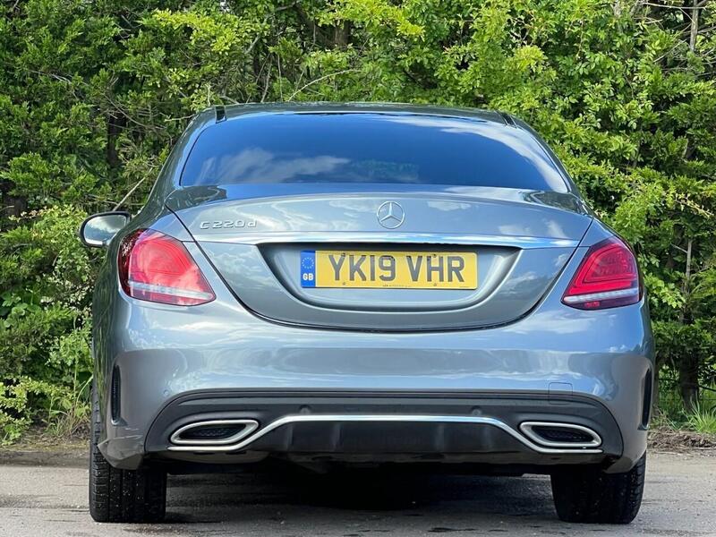 MERCEDES-BENZ C-CLASS 2.0 C 220 D AMG LINE 4d 192 BHP 1 OWNER FROM NEW|JUST SERVICED @90K - U9782
