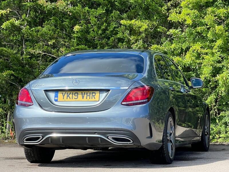 MERCEDES-BENZ C-CLASS 2.0 C 220 D AMG LINE 4d 192 BHP 1 OWNER FROM NEW|JUST SERVICED @90K - U9782