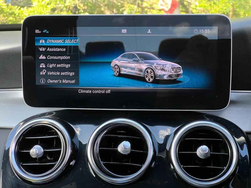 MERCEDES-BENZ C-CLASS 2.0 C 220 D AMG LINE 4d 192 BHP 1 OWNER FROM NEW|JUST SERVICED @90K - U9782