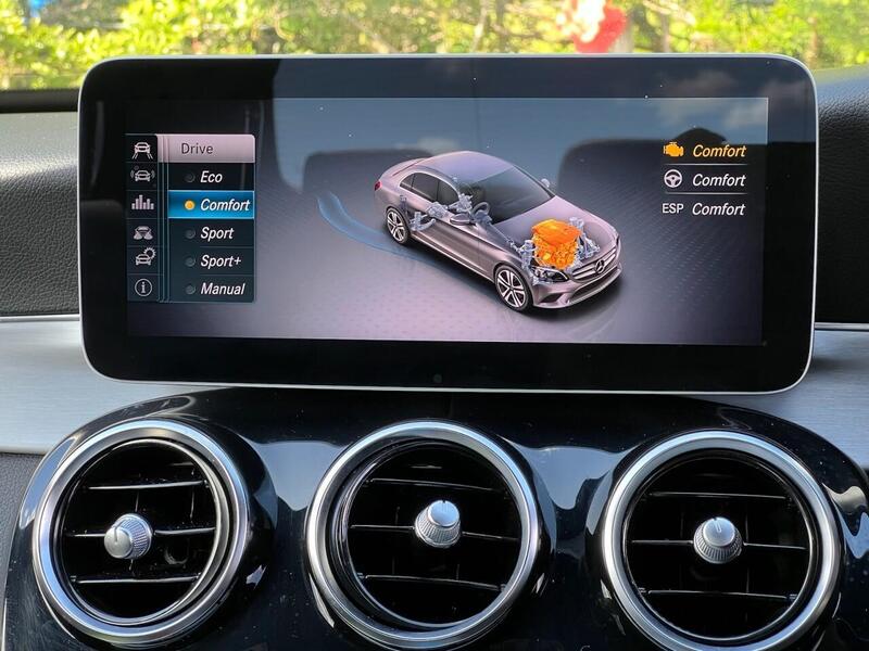 MERCEDES-BENZ C-CLASS 2.0 C 220 D AMG LINE 4d 192 BHP 1 OWNER FROM NEW|JUST SERVICED @90K - U9782