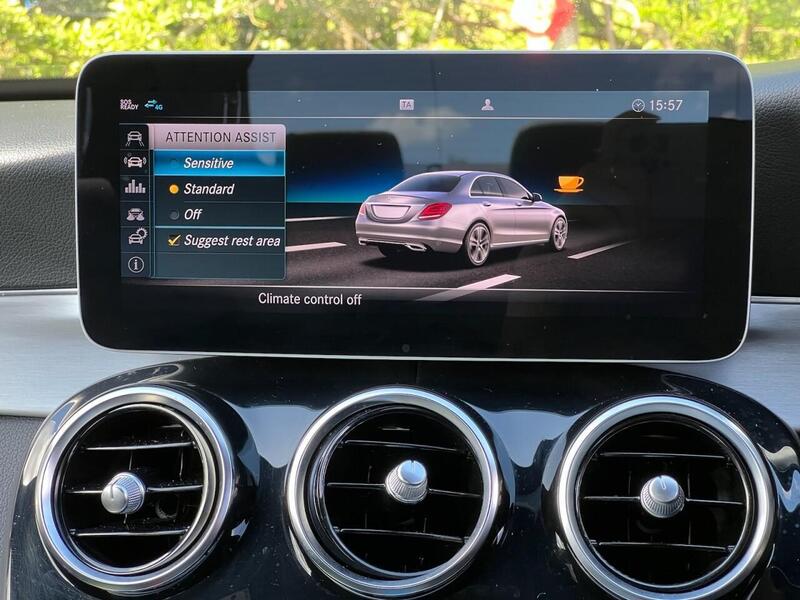 MERCEDES-BENZ C-CLASS 2.0 C 220 D AMG LINE 4d 192 BHP 1 OWNER FROM NEW|JUST SERVICED @90K - U9782