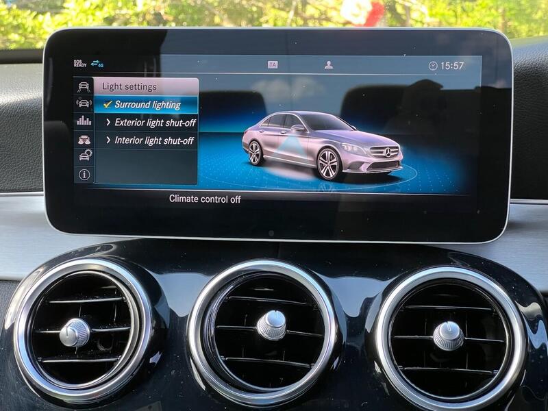 MERCEDES-BENZ C-CLASS 2.0 C 220 D AMG LINE 4d 192 BHP 1 OWNER FROM NEW|JUST SERVICED @90K - U9782