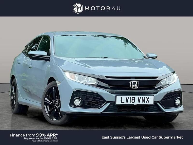 HONDA CIVIC CIVIC 1.0 VTEC SR 5d 128 BHP NEW CAMBELT FITTED@60K|PRIVACY|RCAM Hatchback Automatic Petrol - U9935