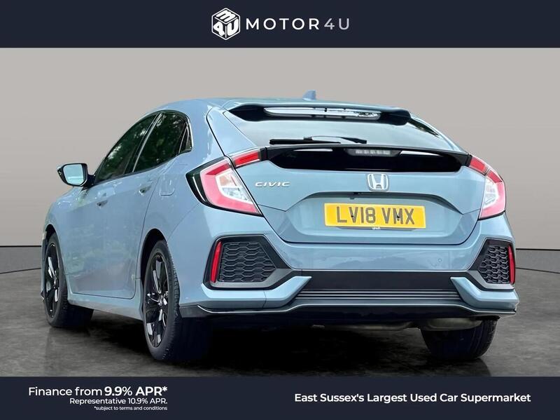 HONDA CIVIC CIVIC 1.0 VTEC SR 5d 128 BHP NEW CAMBELT FITTED@60K|PRIVACY|RCAM Hatchback Automatic Petrol - U9935