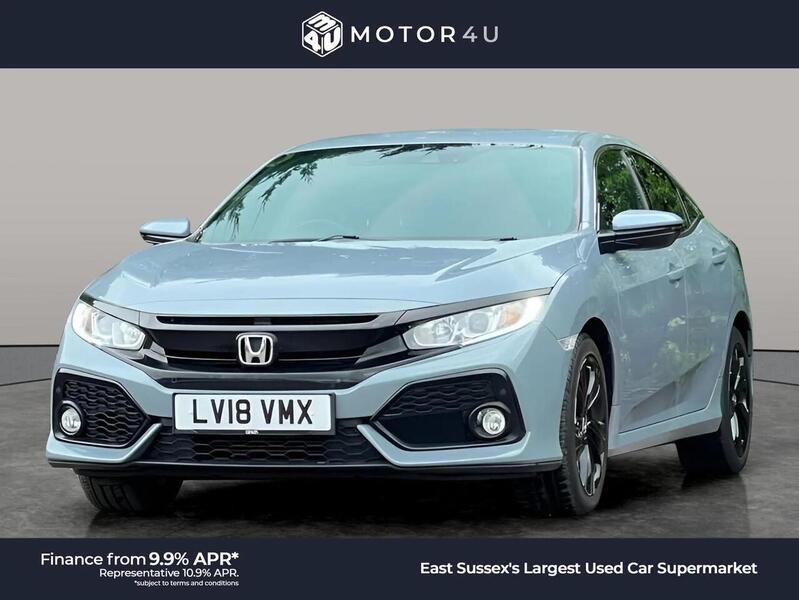 HONDA CIVIC CIVIC 1.0 VTEC SR 5d 128 BHP NEW CAMBELT FITTED@60K|PRIVACY|RCAM Hatchback Automatic Petrol - U9935