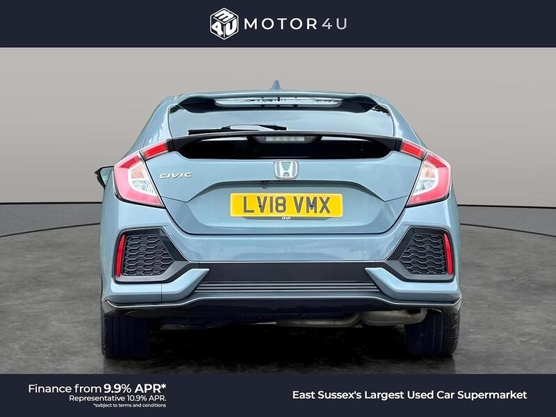 HONDA CIVIC CIVIC 1.0 VTEC SR 5d 128 BHP NEW CAMBELT FITTED@60K|PRIVACY|RCAM Hatchback Automatic Petrol - U9935