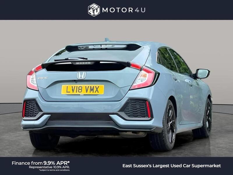 HONDA CIVIC CIVIC 1.0 VTEC SR 5d 128 BHP NEW CAMBELT FITTED@60K|PRIVACY|RCAM Hatchback Automatic Petrol - U9935