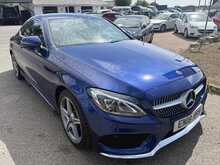 Mercedes-Benz C Class 2.1 C220d AMG Line Coupe 2dr Diesel G-Tronic+ Euro 6 (s/s) (168 bhp)