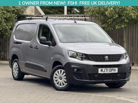 Peugeot Partner 1.6 BlueHDi 650 Professional Standard Panel Van 5dr Diesel Manual SWB Euro 6 (75 bhp)