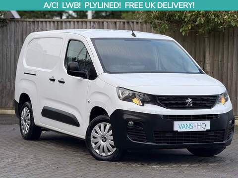 Peugeot Partner 2.2 BlueHDi 335 Built for Business Low Floor Luton 4dr Diesel Manual L3 Euro 6 (s/s) (140 ps)