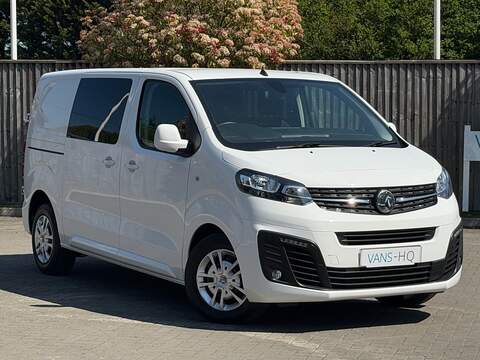 Vauxhall Vivaro 2.0 Turbo D 3100 Sportive Crew Van Double Cab 5dr Diesel Manual L1 H1 Euro 6 (s/s) (120 ps)
