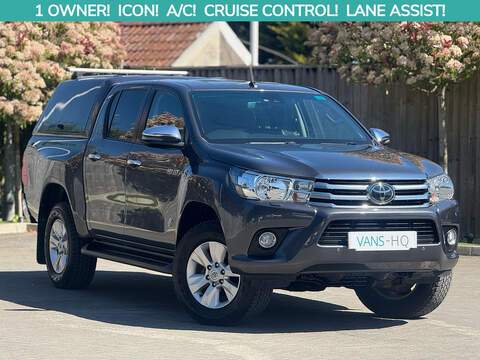 Toyota Hilux 2.4 D-4D Invincible X Pickup Double Cab 4dr Diesel Auto 4WD Euro 6 (TSS, 3.5t) (150 ps)