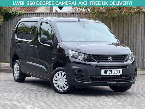 Peugeot Partner L4 BlueHDi 435 Professional Camper Conversion 2.2 5dr Panel Van Manual Diesel