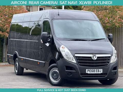 Vauxhall Movano 1.6 CDTi 2900 BiTurbo Sportive Crew Van Double Cab 5dr Diesel Manual L1 H1 Euro 6 (s/s) (6 Seat) (125 ps)