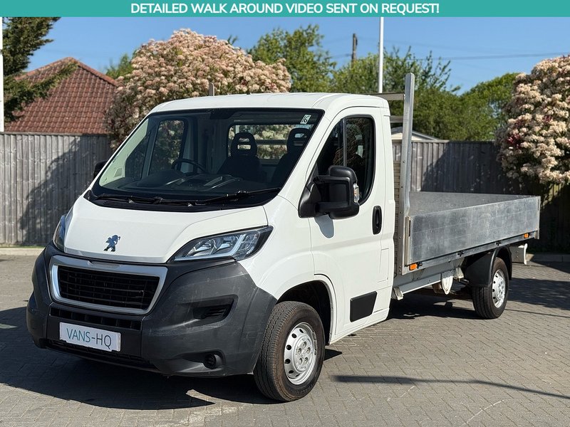 Peugeot Boxer 12 Ft Dropside BlueHDi 335 S - U2237