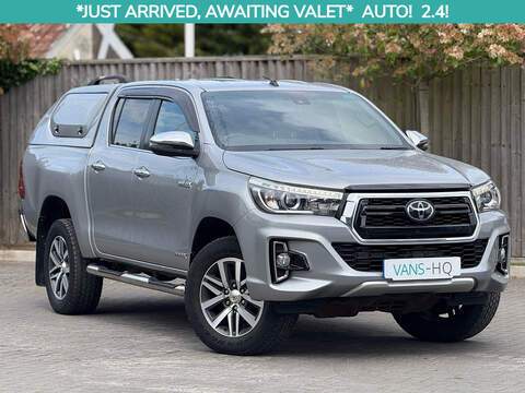 Toyota Hilux 2.3D HPI 16V 35C 3450 Curtain Side Cab 2dr Diesel HiMatic MWB Euro 6 (s/s) (DRW) (156 ps)