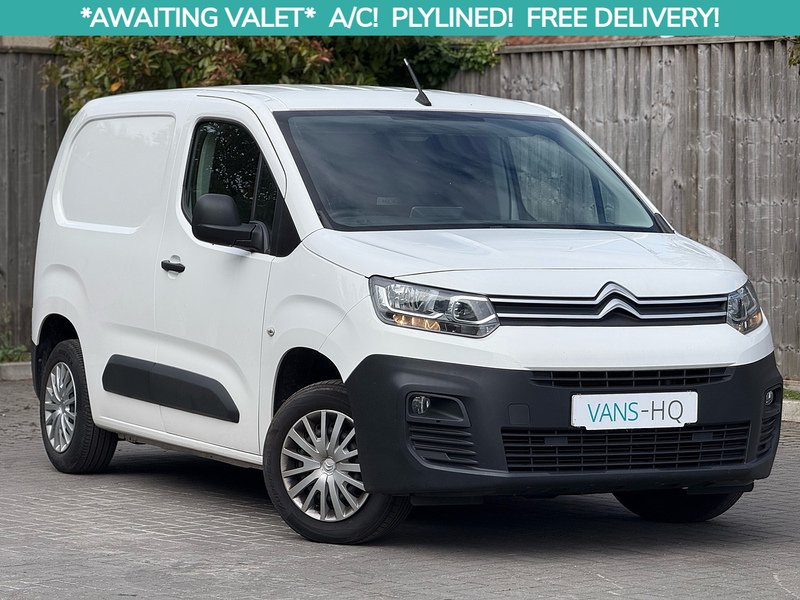 White 2021 Citroen Berlingo Van Front-wheel drive Manual