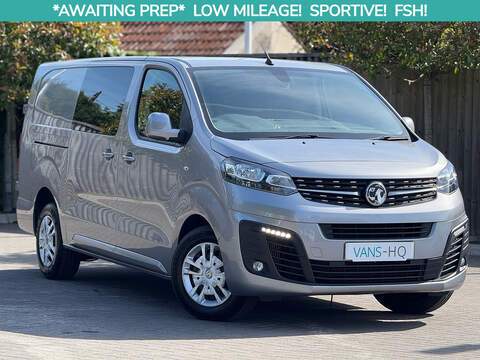Vauxhall Vivaro 2.0 dCi Blue LL30 Sport Crew Van Double Cab 6dr Diesel Manual L2 H1 Euro 6 (s/s) (150 ps)
