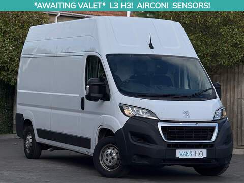 Peugeot Boxer 2.2 MultijetIII 35 Maxi Panel Van 5dr Diesel Manual M H2 Euro 6 (140 ps)