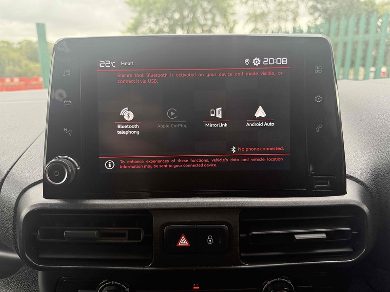 Citroen 1.5 BlueHDi 1000 Enterprise M Panel Van 5dr Diesel Manual SWB Euro 6 (s/s) (100 ps)