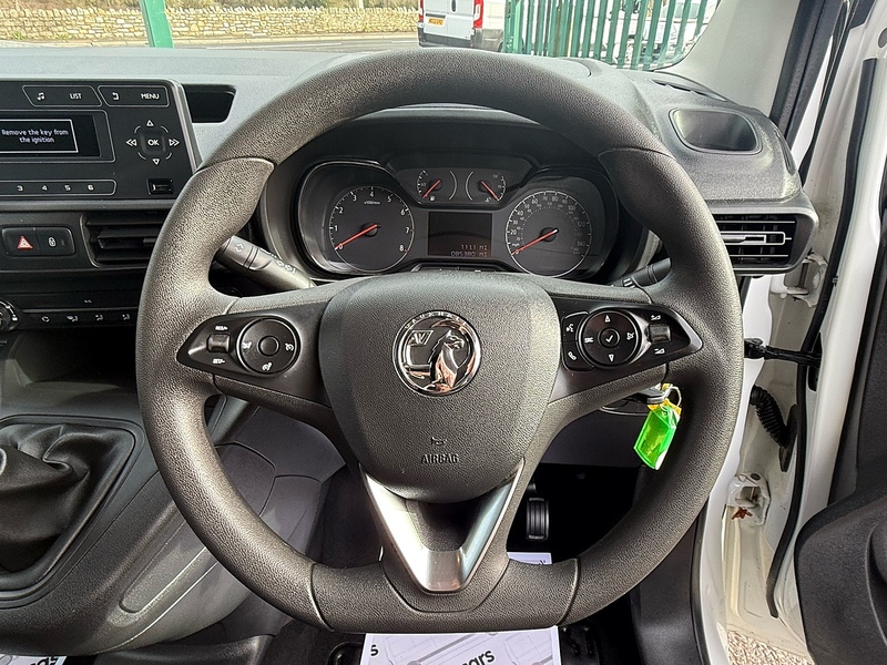 Vauxhall 1.5 Turbo D 2000 Sportive Panel Van 4dr Diesel Manual L1 H1 Euro 6 (s/s) (100 ps)