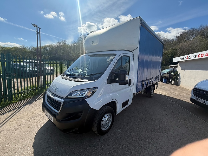 Peugeot 2.2 BlueHDi 335 Built for Business Curtainside Chassis Cab 4dr Diesel Manual L4 Euro 6 (s/s) (140 ps)