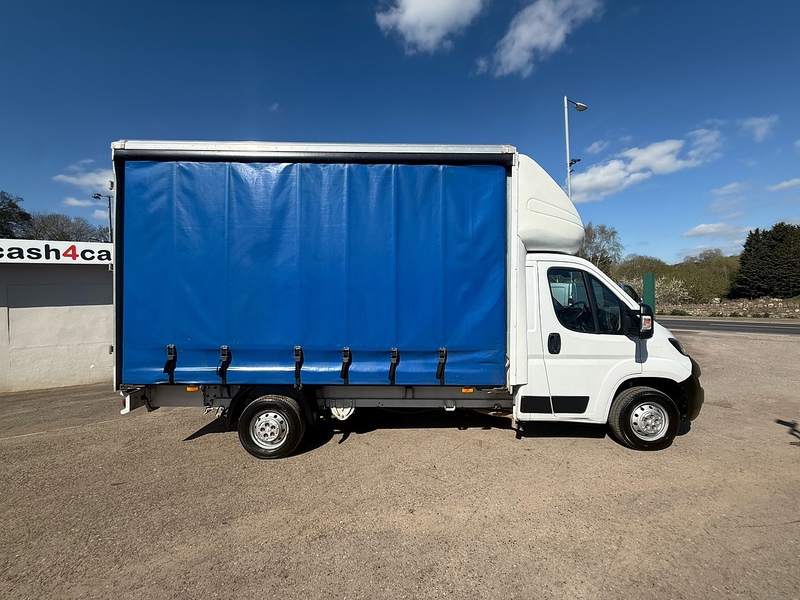 Peugeot 2.2 BlueHDi 335 Built for Business Curtainside Chassis Cab 4dr Diesel Manual L4 Euro 6 (s/s) (140 ps)