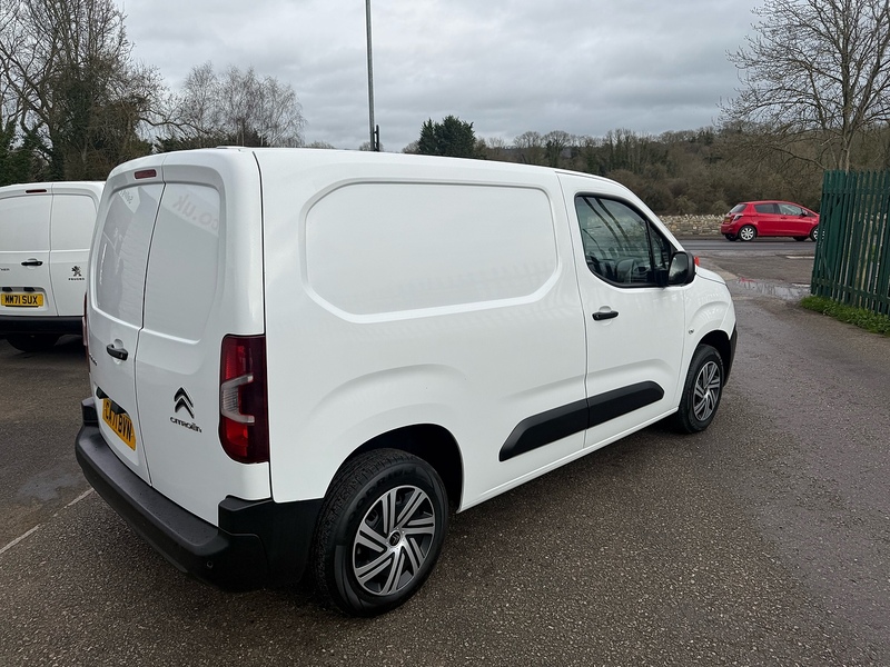 Citroen 1.5 BlueHDi 650 Enterprise M Pro Panel Van 5dr Diesel Manual SWB Euro 6 (75 ps)