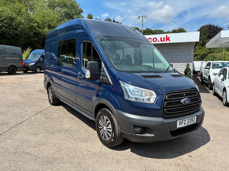 Ford 2.2 TDCi 350 Crew Van Double Cab 6dr Diesel Manual AWD L3 H2 Euro 5 (155 ps)