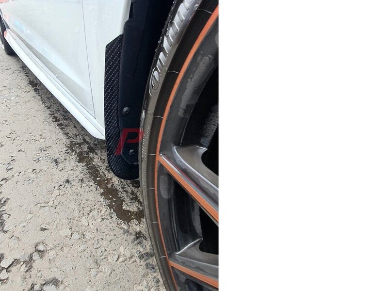 AP Design Carbon Front Arch Guards/Mud Flaps - Leon Cupra Image 2