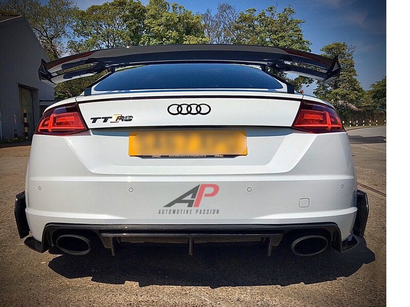AP Design Diffuser Carbon fibre - TTRS 8S Image 3