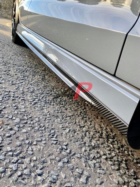AP Design Dry Carbon Side Skirts - RS3 8V Saloon Image 1
