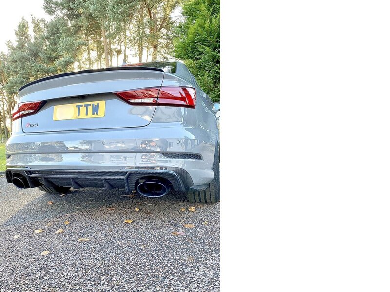 AP Design Rear Carbon Fibre Diffuser - RS3 8V Sedan Image 3