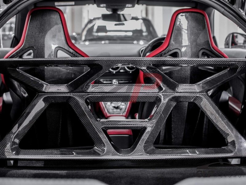 AP Design Dry Carbon Rear Strut Brace and Seat Delete - TT 8S Image 2